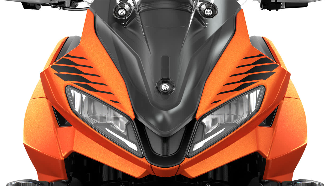 Tiger Sport 660 LED lighting